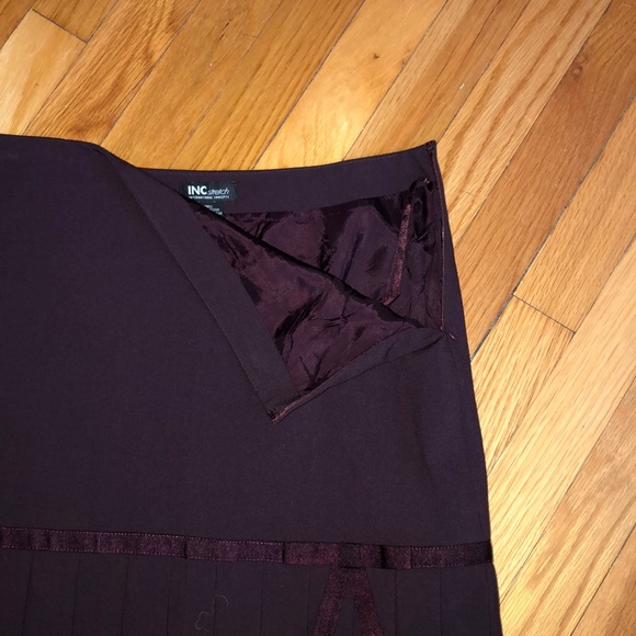 INC International concepts stretch  mini skirt - Picture 6 of 6